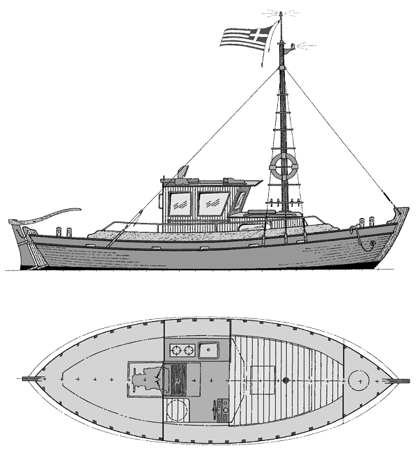 Aegeas boat sketch
